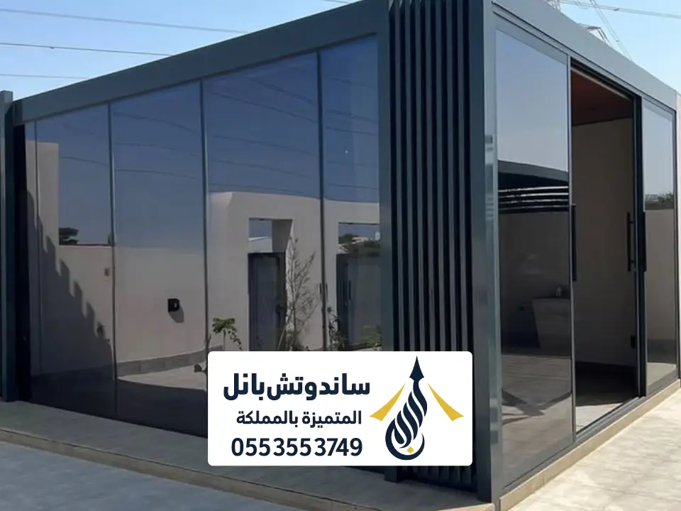 واجهات فلل زجاج مودرن الرياض