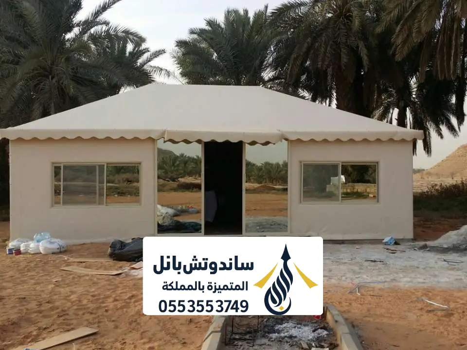 اشكال بيوت الشعر بالرياض