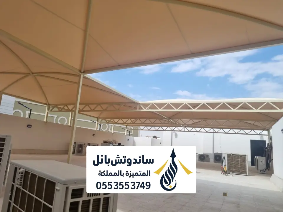 تصميم مظلة مسجد شمال الرياض