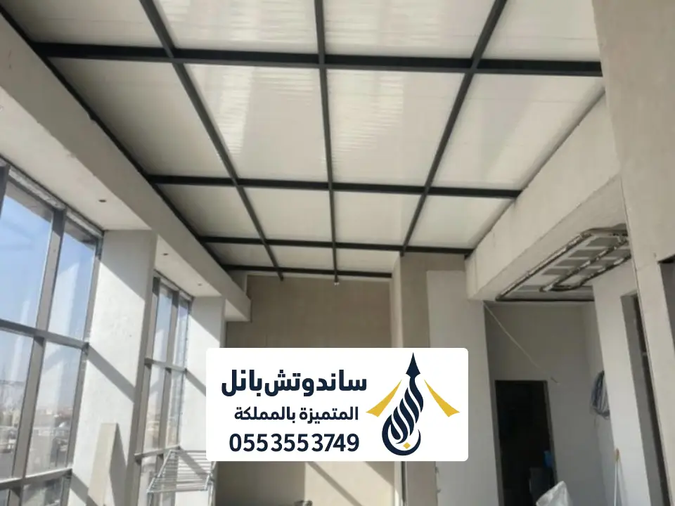 غرفه مسقوفة ساندوتش بانل الرياض