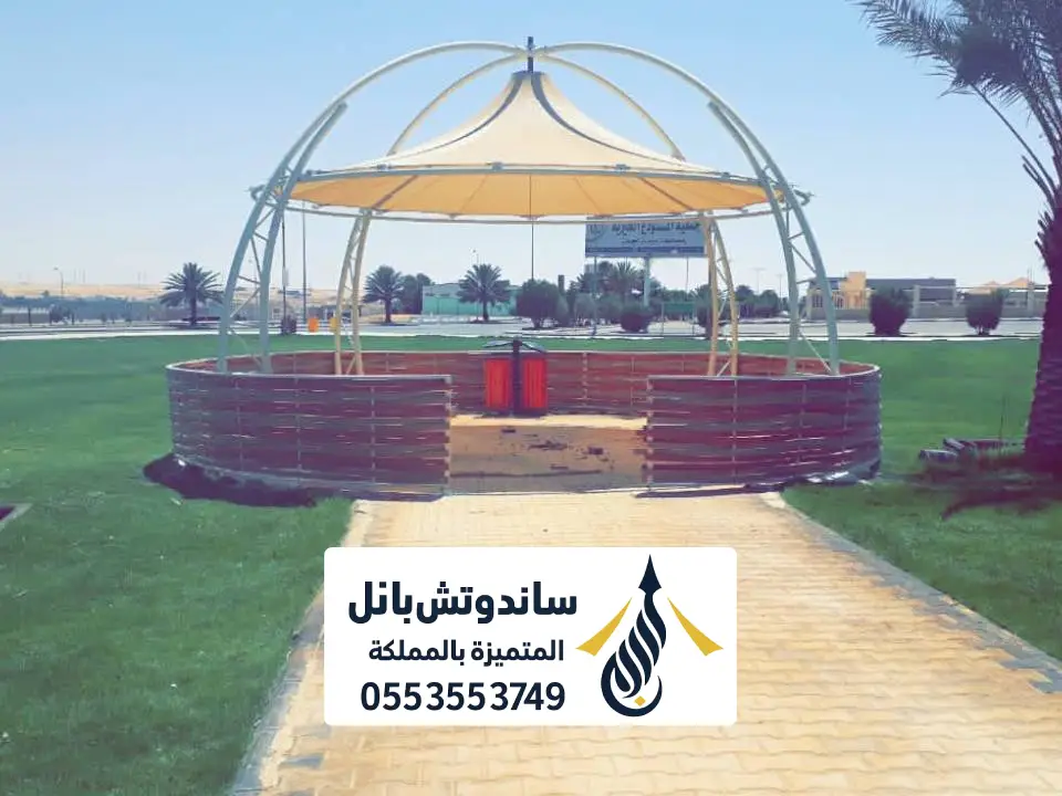 تصاميم المظلات الخارجيه بالرياض